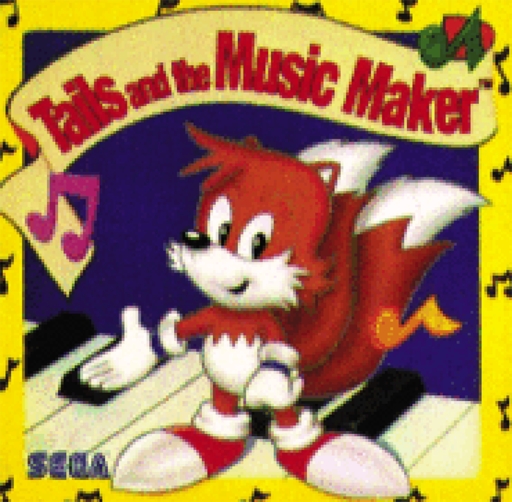 Unou Kaihatsu Series 7 Tails And The Music Maker box art for Sega Pico